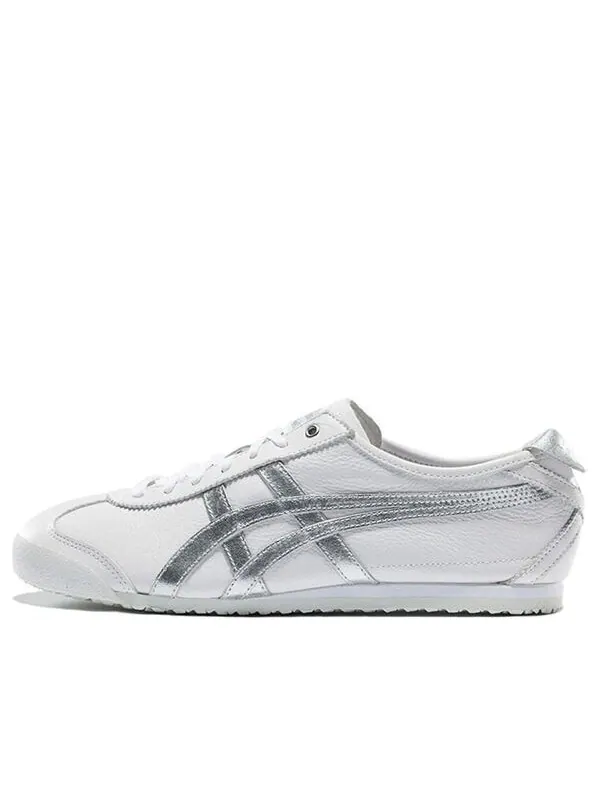 Кроссовки Onitsuka Tiger MEXICO 66 'White Silver' — изображение 1 из 4, белый/серебристый