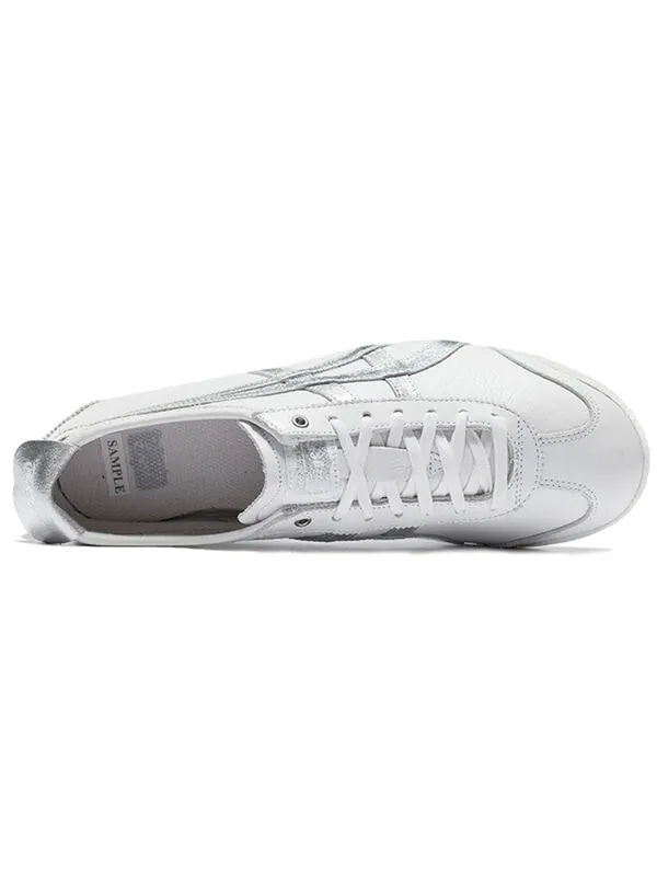 Кроссовки Onitsuka Tiger MEXICO 66 'White Silver' — изображение 3 из 4, белый/серебристый