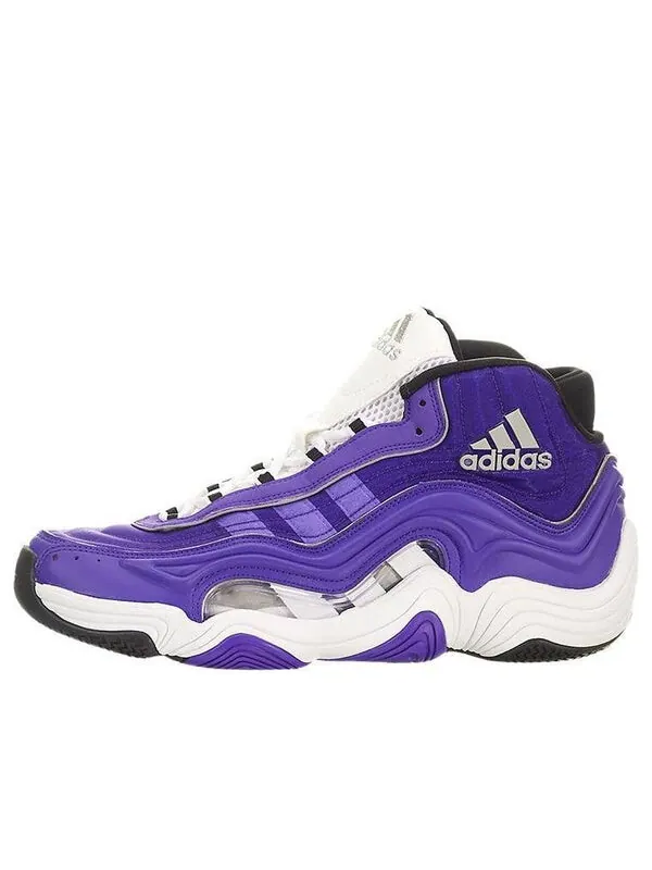 Кроссовки 2 кб Adidas Crazy — изображение 1 из 4, фиолетовый