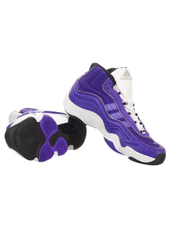 Кроссовки 2 кб Adidas Crazy — изображение 4 из 4, фиолетовый