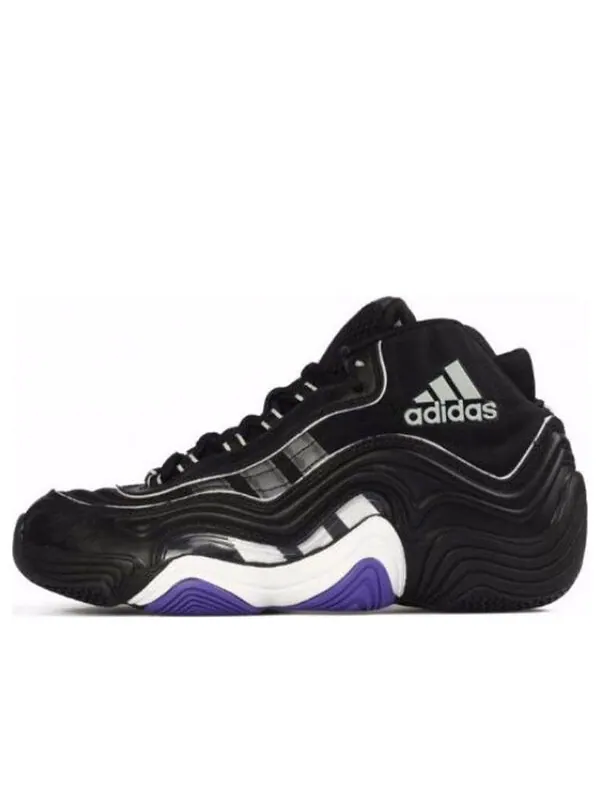 Кроссовки 2 кб Adidas Crazy — изображение 1 из 4, черный