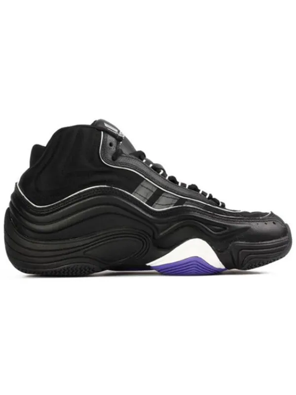 Кроссовки 2 кб Adidas Crazy — изображение 2 из 4, черный