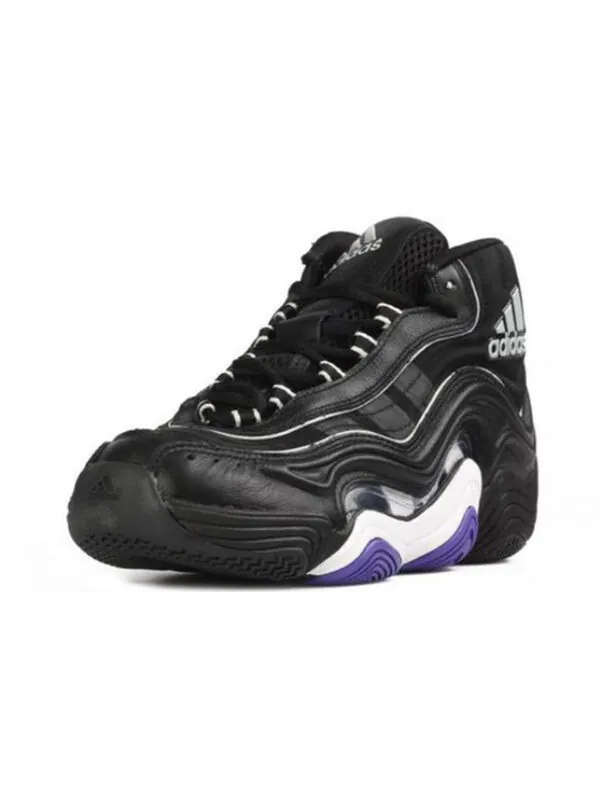 Кроссовки 2 кб Adidas Crazy — изображение 3 из 4, черный