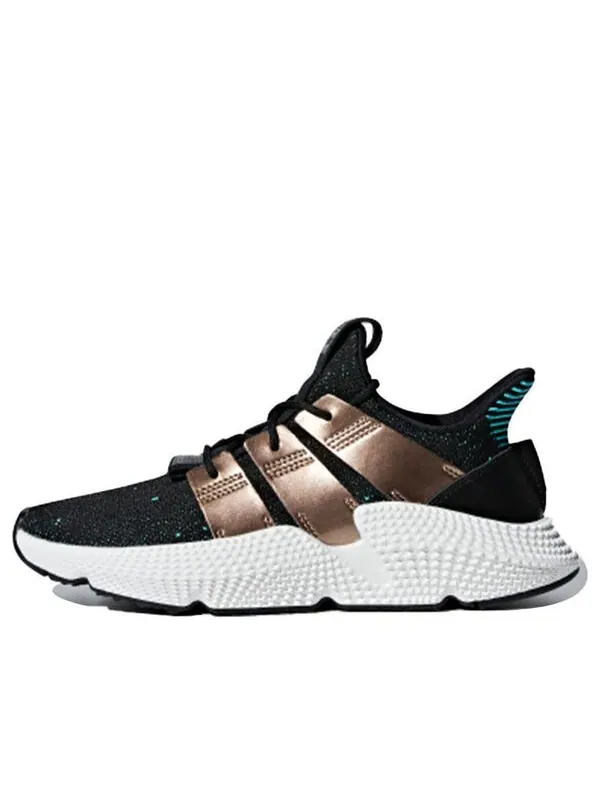 Кроссовки оригинальные prophere золотые Adidas — изображение 1 из 4, черный/золотистый
