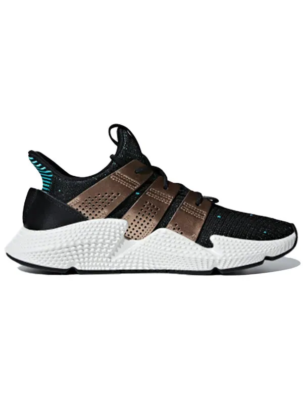 Кроссовки оригинальные prophere золотые Adidas — изображение 2 из 4, черный/золотистый
