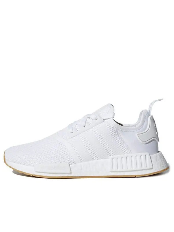 Кроссовки nmd_r1 Adidas — изображение 1 из 4, белый/черный