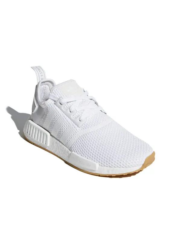 Кроссовки nmd_r1 Adidas — изображение 3 из 4, белый/черный