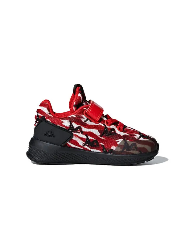 Кроссовки Rapidarun Spider Man el i Adidas — изображение 2 из 4, черный/красный/белый