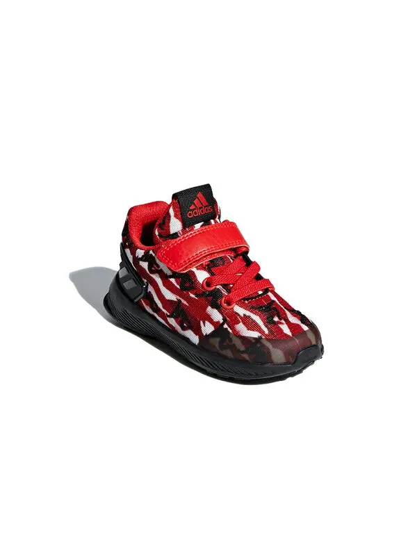 Кроссовки Rapidarun Spider Man el i Adidas — изображение 3 из 4, черный/красный/белый