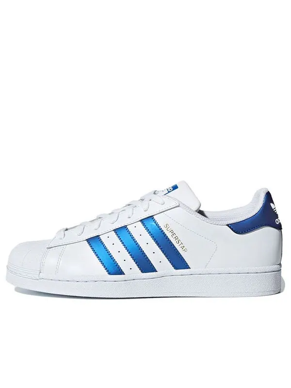 Кроссовки суперзвезда Adidas — изображение 1 из 4, белый/синий