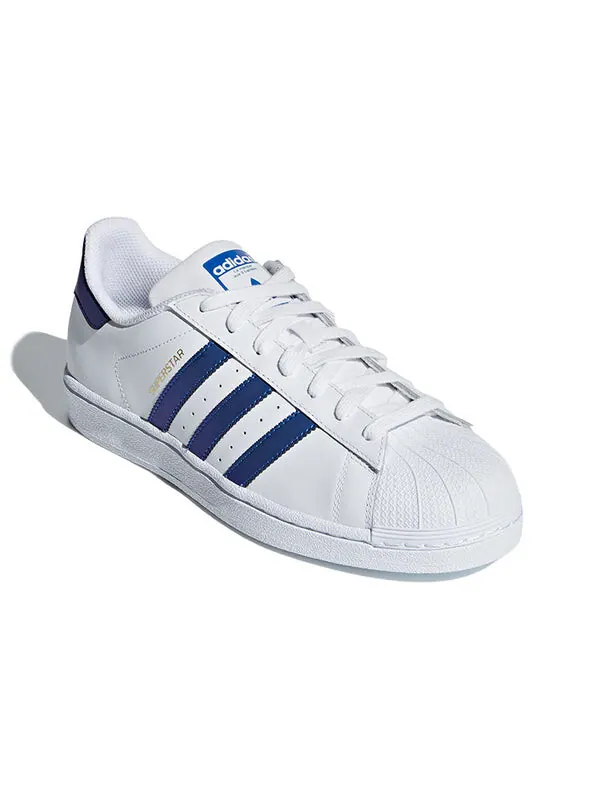 Кроссовки суперзвезда Adidas — изображение 3 из 4, белый/синий