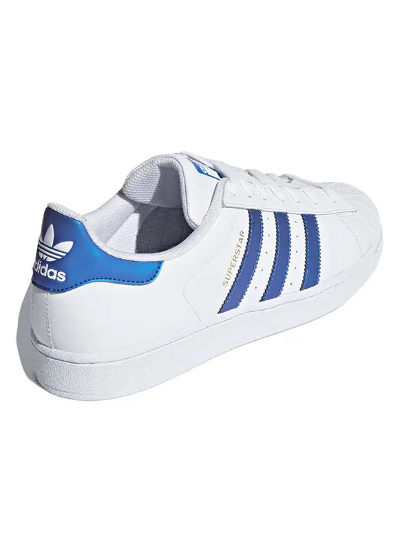 Кроссовки суперзвезда Adidas — изображение 4 из 4, белый/синий