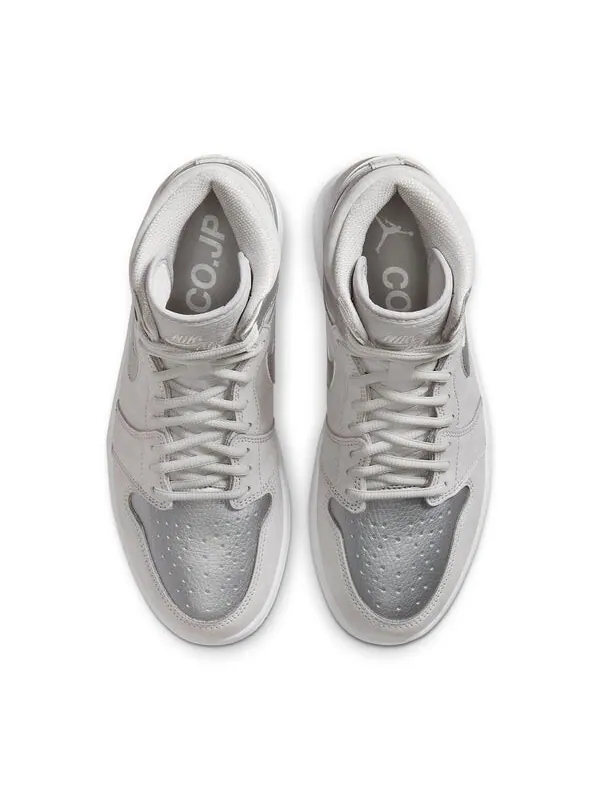 Кроссовки 1 ретро высокие og co.jp Air Jordan — изображение 4 из 4, серебряный
