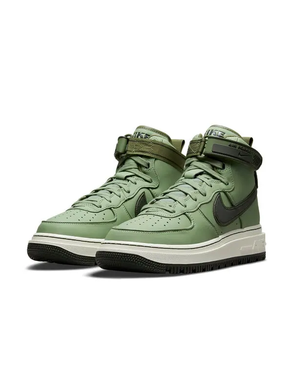 Кроссовки air force 1 высокие Nike — изображение 3 из 4, зеленый/белый