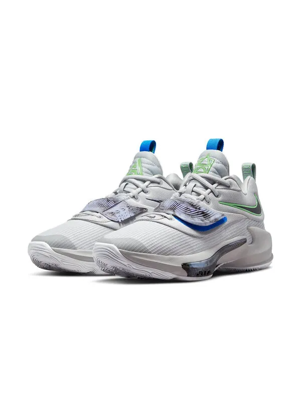 Кроссовки зум фрик 3 Nike — изображение 3 из 4, серый/зеленый