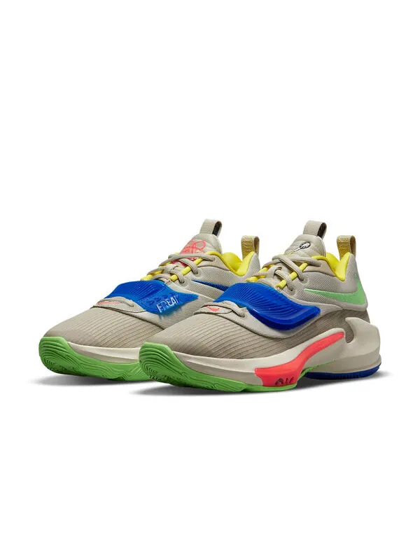 Кроссовки zoom freak 3 'primary colors' Nike — изображение 3 из 4, серый/синий/зеленый