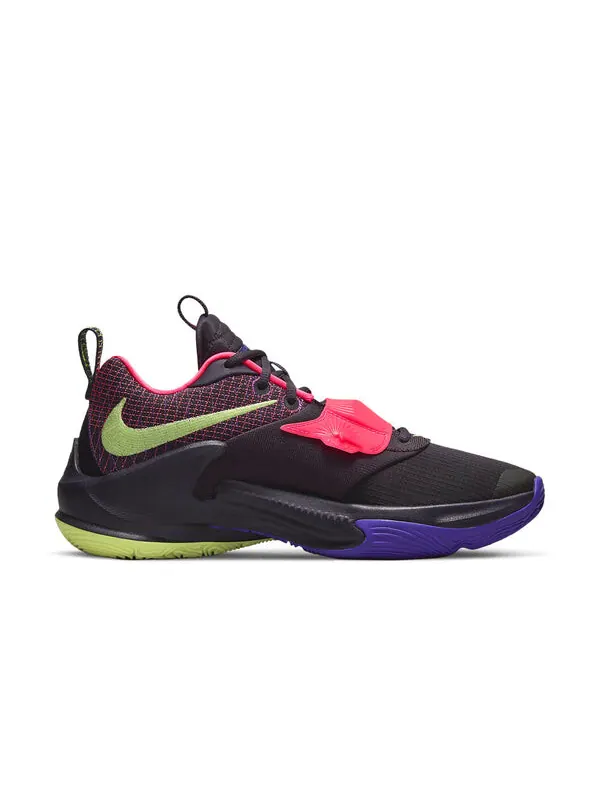 Кроссовки зум фрик 3 Nike — изображение 2 из 4, черный/розовый