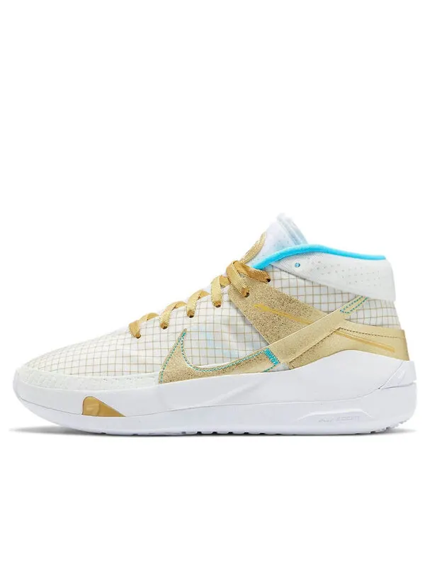 Кроссовки кд 13 эп Nike — изображение 1 из 4, белый/золотистый