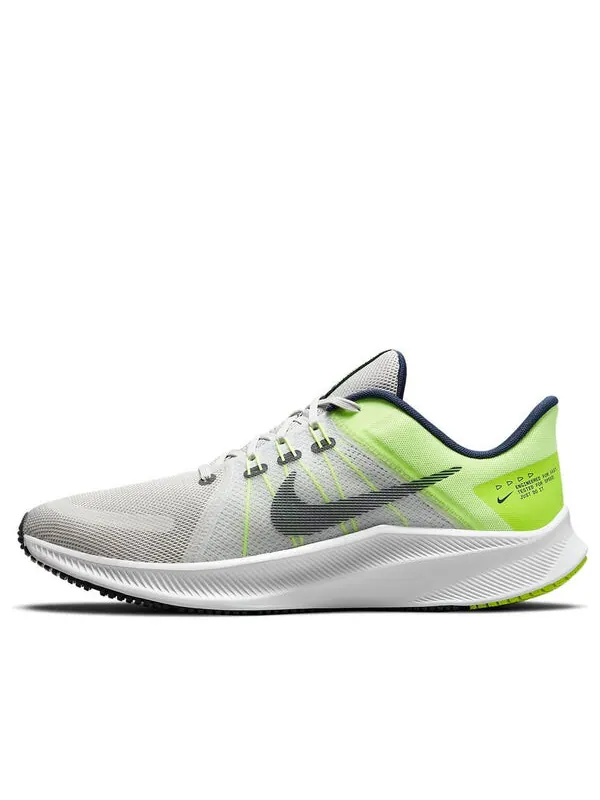 Кроссовки квест 4 Nike — изображение 1 из 4, серый/зеленый/черный