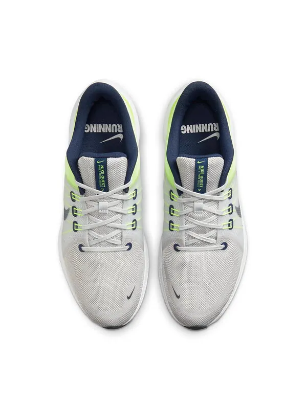 Кроссовки квест 4 Nike — изображение 4 из 4, серый/зеленый/черный