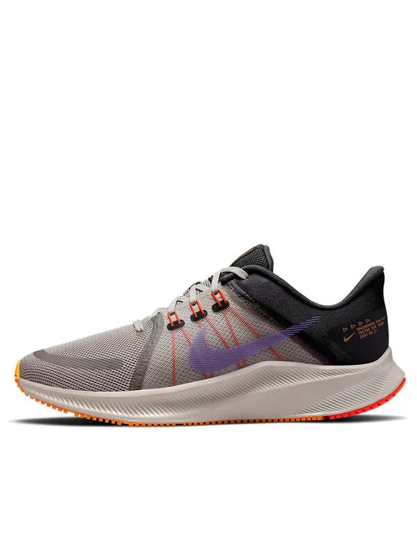 Кроссовки квест 4 Nike — изображение 1 из 4, серый/черный/фиолетовый