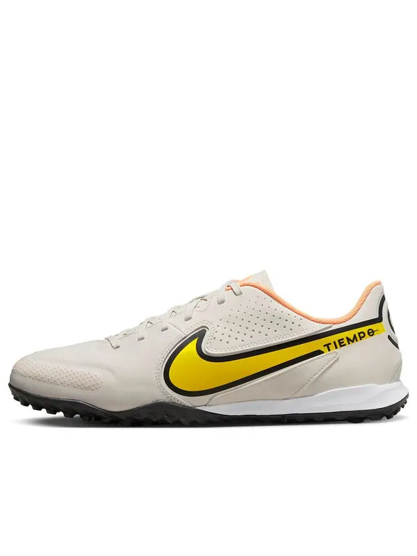 Кроссовки tiempo legend 9 академия tf Nike — изображение 1 из 4, кремовый белый/желтый