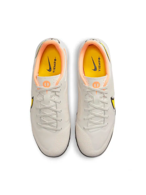 Кроссовки tiempo legend 9 академия tf Nike — изображение 4 из 4, кремовый белый/желтый