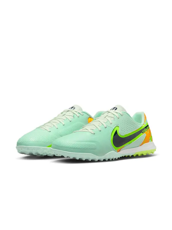 Кроссовки tiempo legend 9 академия tf Nike — изображение 3 из 4, зеленый/черный