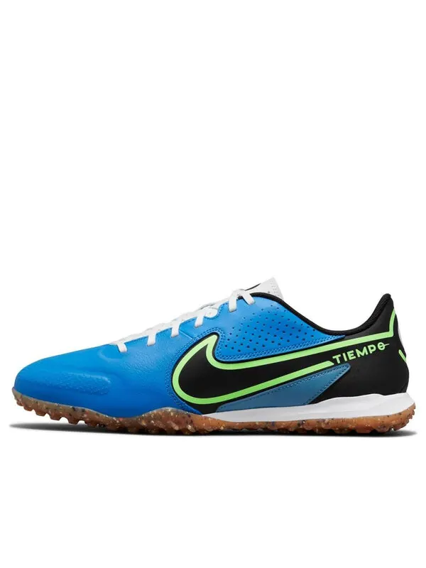 Кроссовки legend 9 academy tf turf low-top soccer shoes blue Nike — изображение 1 из 4, синий