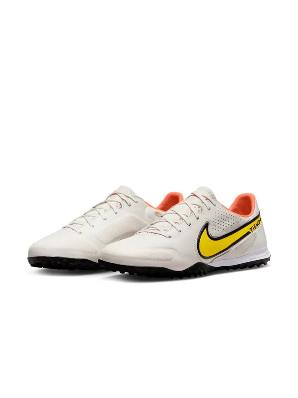 Кроссовки react tiempo legend 9 pro tf Nike — изображение 3 из 4, белый/желтый