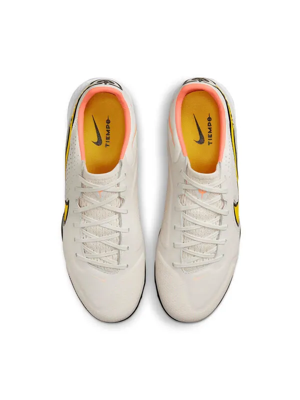 Кроссовки react tiempo legend 9 pro tf Nike — изображение 4 из 4, белый/желтый