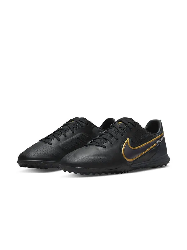 Кроссовки react legend 9 pro tf Nike — изображение 3 из 4, черный/золотистый