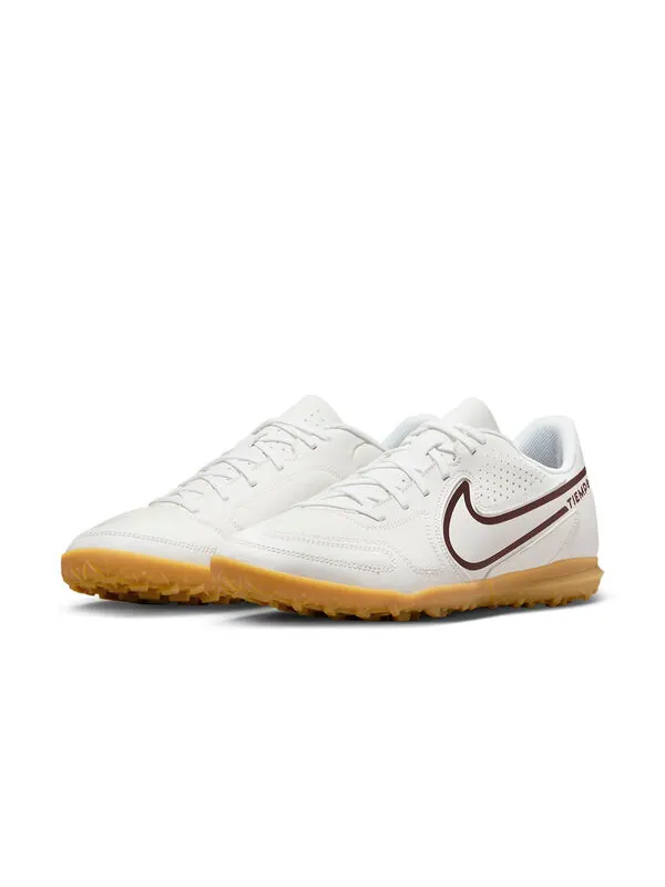 Кроссовки tiempo legend 9 club tf 'sail dark beetroot' Nike — изображение 3 из 4, белый/коричневый