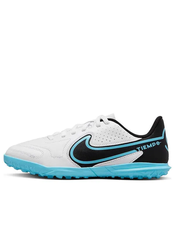 Кроссовки jr tiempo legend 9 club tf turf shoes Nike — изображение 1 из 4, белый/синий/черный