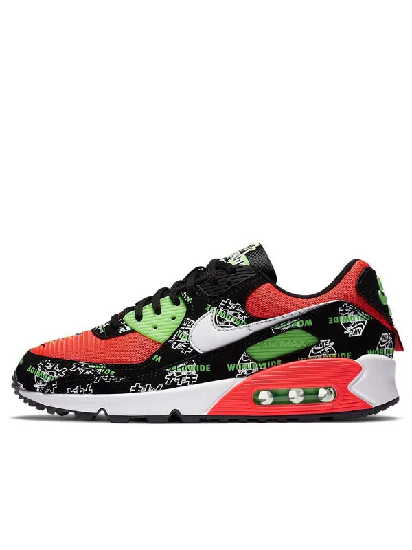 Кроссовки air max 90 se ww Nike — изображение 1 из 4, черный/белый/красный