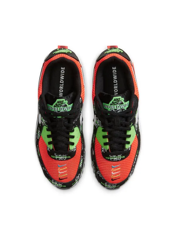 Кроссовки air max 90 se ww Nike — изображение 4 из 4, черный/белый/красный