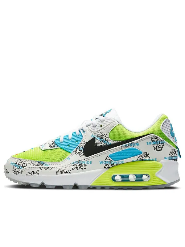 Кроссовки air max 90 Nike — изображение 1 из 4, белый/синий/желтый