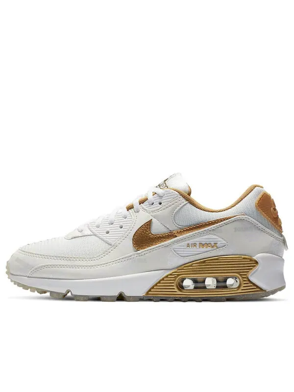 Кроссовки air max 90 Nike — изображение 1 из 4, белый/золотистый