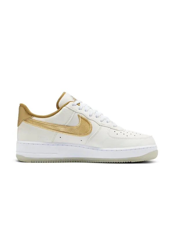 Кроссовки air force 1 '07 lv8 'worldwide pack' Nike — изображение 2 из 4, белый/золотистый