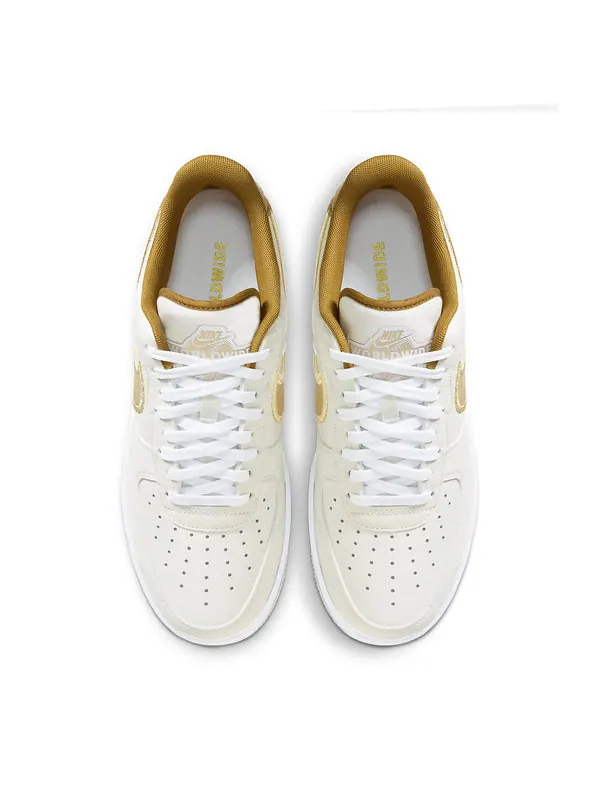 Кроссовки air force 1 '07 lv8 'worldwide pack' Nike — изображение 4 из 4, белый/золотистый