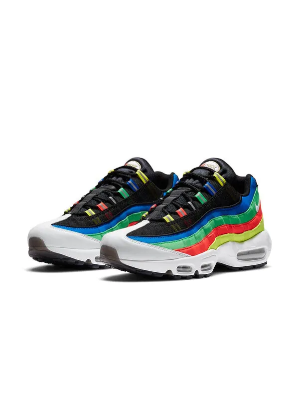Кроссовки air max 95 Nike — изображение 3 из 4, зеленый, красный, желтый
