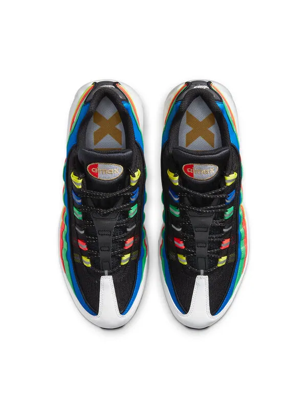 Кроссовки air max 95 Nike — изображение 4 из 4, зеленый, красный, желтый