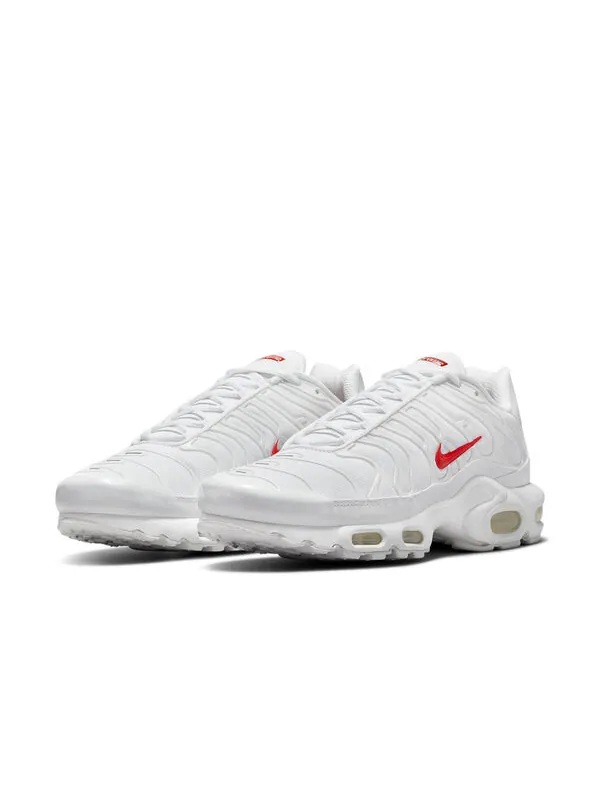 Кроссовки x supreme air max plus tn Nike — изображение 3 из 4, белый