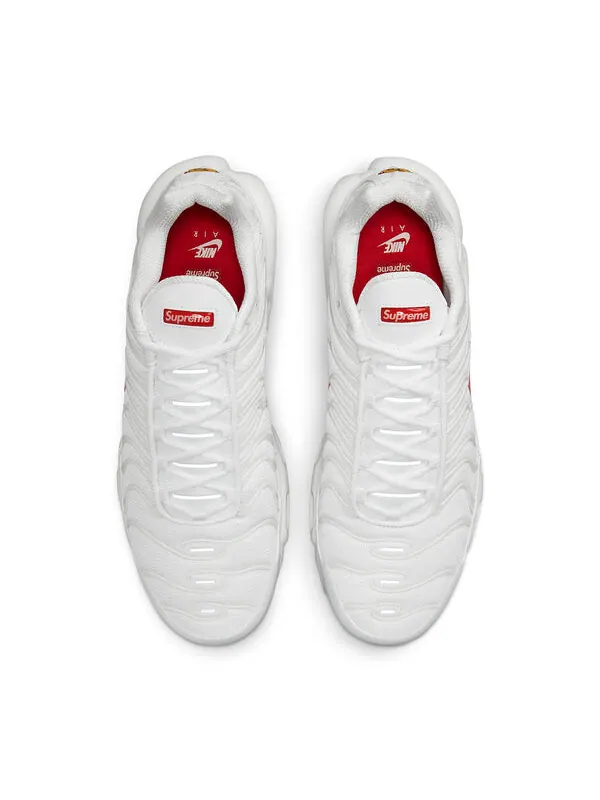 Кроссовки x supreme air max plus tn Nike — изображение 4 из 4, белый