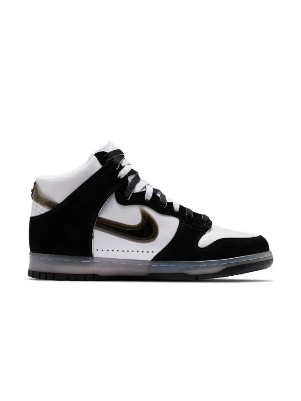 Кроссовки x Slam Jam Dunk High Nike — изображение 2 из 4, черный/белый