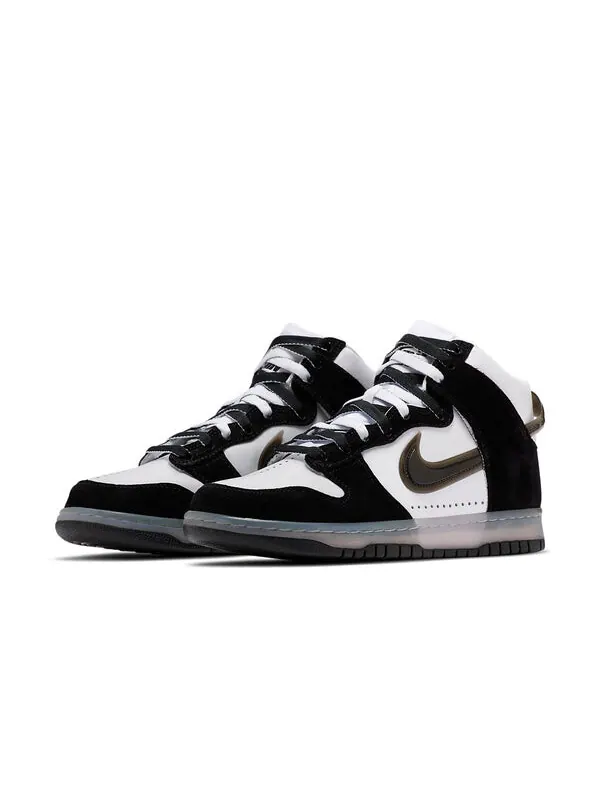 Кроссовки x Slam Jam Dunk High Nike — изображение 3 из 4, черный/белый