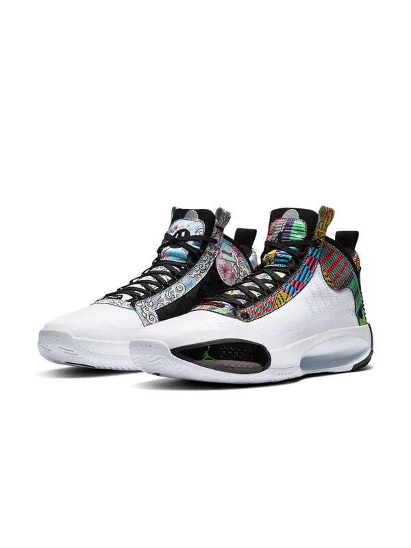 Кроссовки руи хачимура x 34 Air Jordan, мульитколор — изображение 3 из 4, мульти