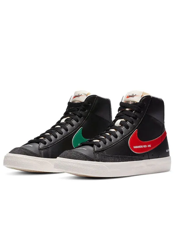 Кроссовки блейзер середина 77 Nike — изображение 1 из 4, черный