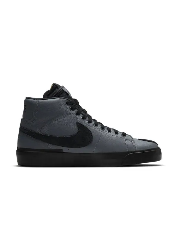 Кроссовки zoom blazer mid edge sb Nike — изображение 2 из 4, черный/серый