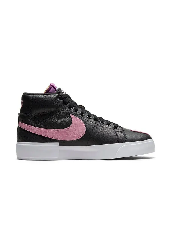 Кроссовки zoom blazer mid edge sb Nike — изображение 2 из 4, черный/фиолетовый